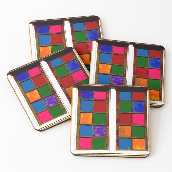 Item preview, Multi-Colored Window in Mesilla, New Mexico designed and sold by William E Lopez.