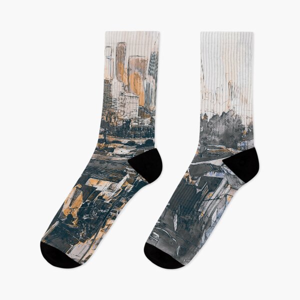 Item preview, Los Angeles Skyline designed and sold by AM FineArtPrints.