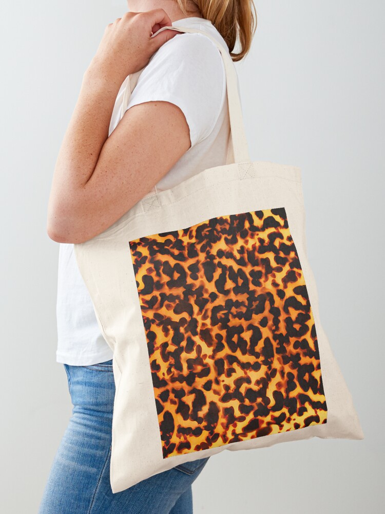 tortoise shell tote bag