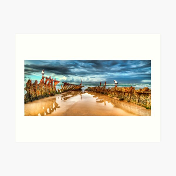 The SS Dicky Art Print