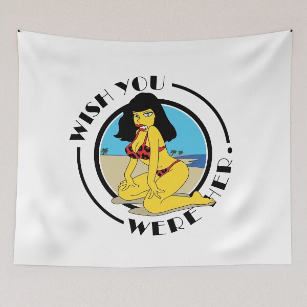 Item preview, Wish You Were Her - White designed and sold by rockbottomau.