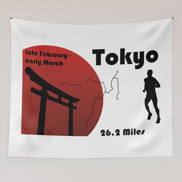 Item preview, Tokyo marathon designed and sold by C-Tiny-Factory.