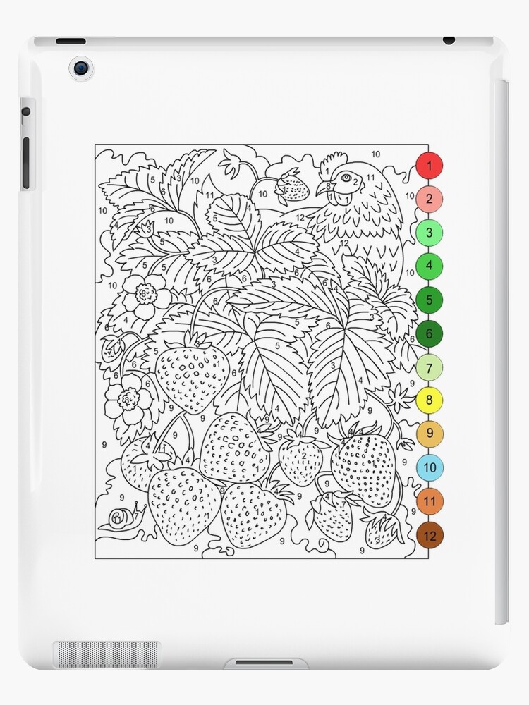 Coloring Page iPad Cases & Skins for Sale