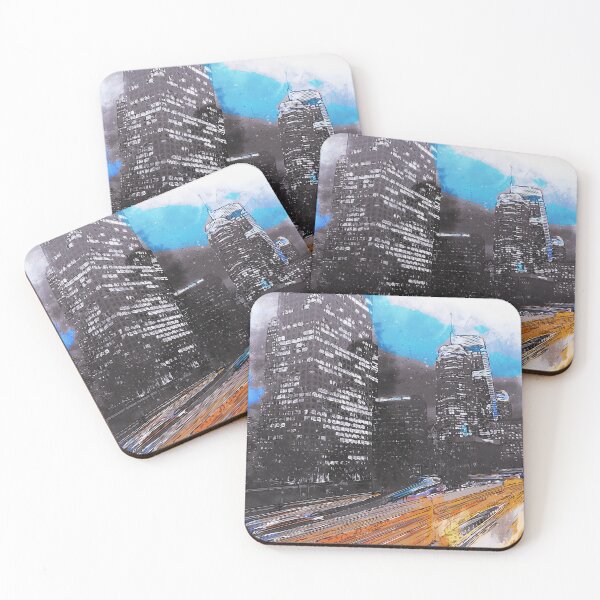 Item preview, Los Angeles Skyline designed and sold by AM FineArtPrints.