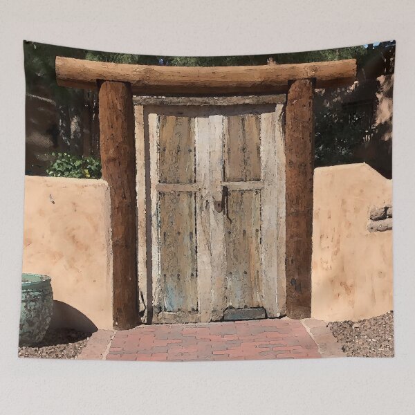Item preview, San Pasqual's Gate in Mesilla, N.M. designed and sold by William E Lopez.