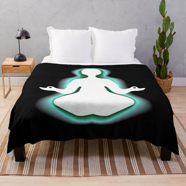 Item preview, Meditating with green aura designed and sold by Shoshina.