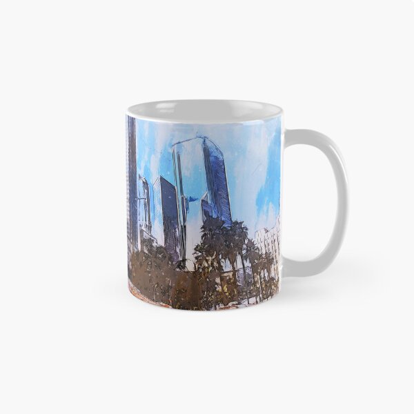 Item preview, Los Angeles Skyline designed and sold by AM FineArtPrints.
