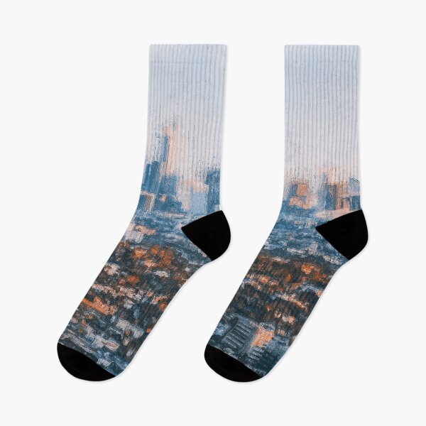Item preview, Los Angeles Skyline designed and sold by AM FineArtPrints.