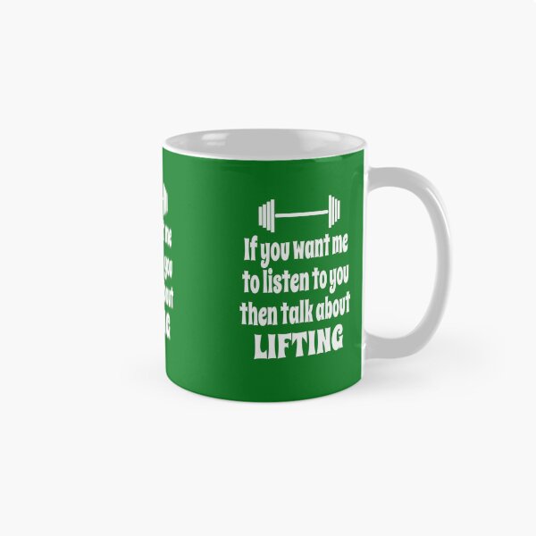 Item preview, If You Want Me To Listen To You Then Talk About Weightlifting designed and sold by Merch-Tees.