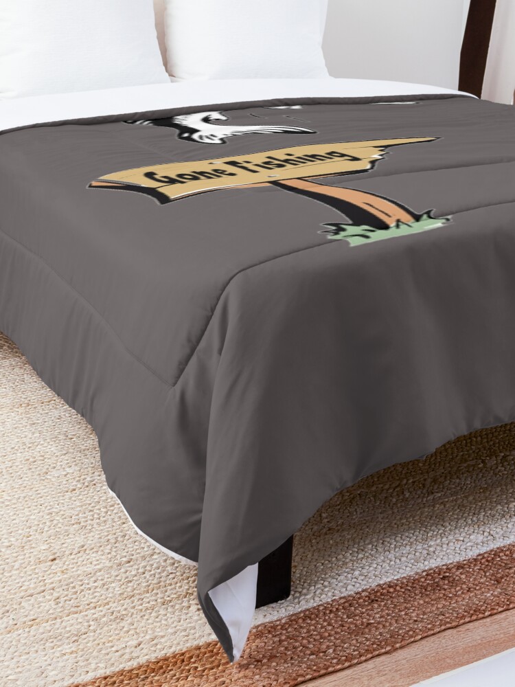 Alternate view of Gone Fishing Comforter