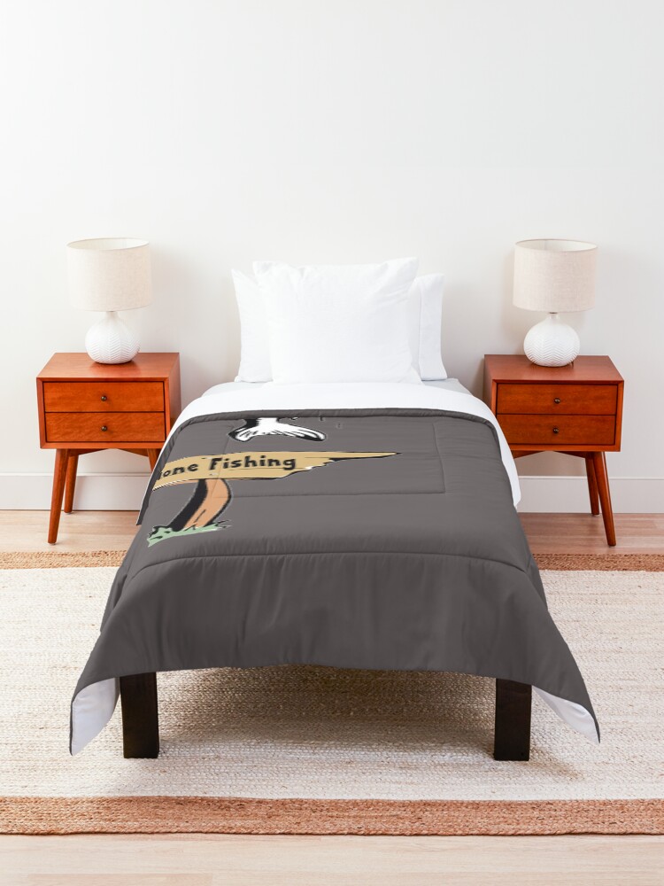 Alternate view of Gone Fishing Comforter
