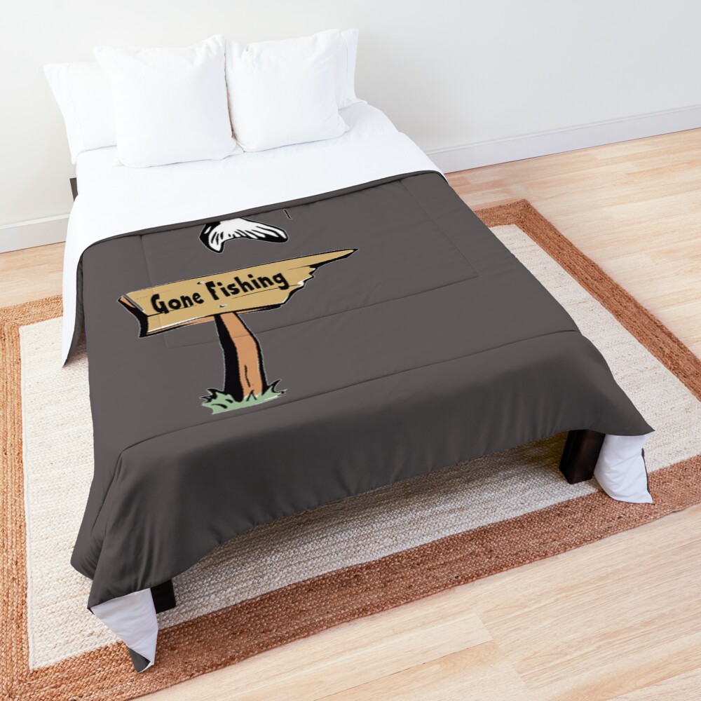 Gone Fishing Comforter