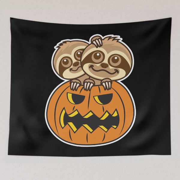 Item preview, Sloths Pumpkin designed and sold by plushism.