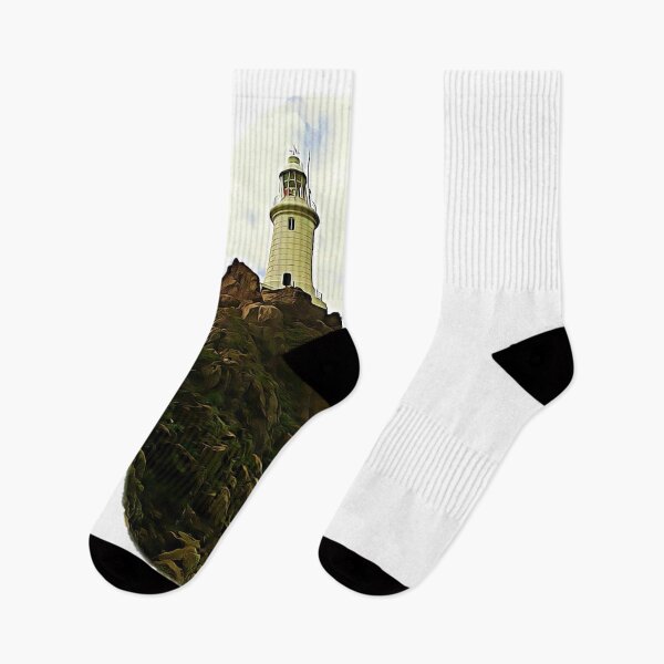 Item preview, Corbiere lighthouse perched on the Jersey coast designed and sold by DAscroft.