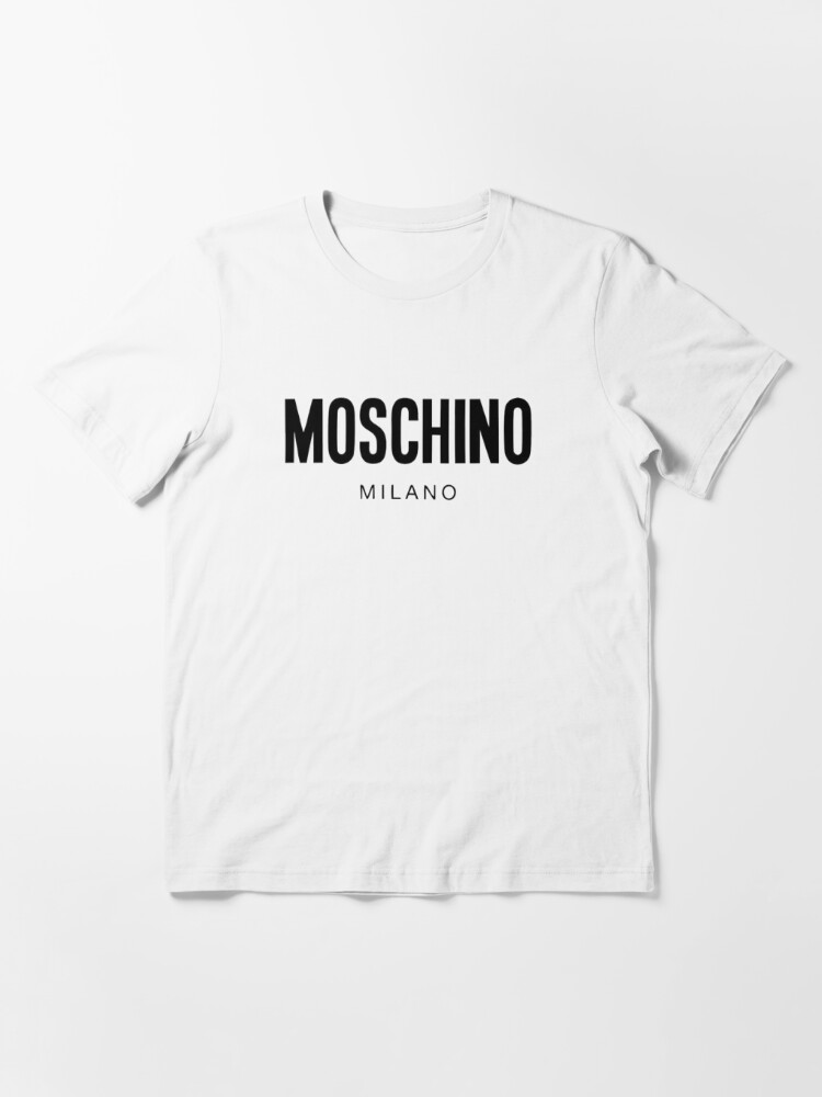 T-shirt « Moschino Milano Noir », par 
