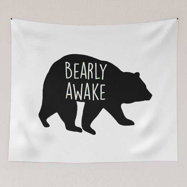 Item preview, Sleepy Bear. Funny Sleep Pun designed and sold by judithmusician.