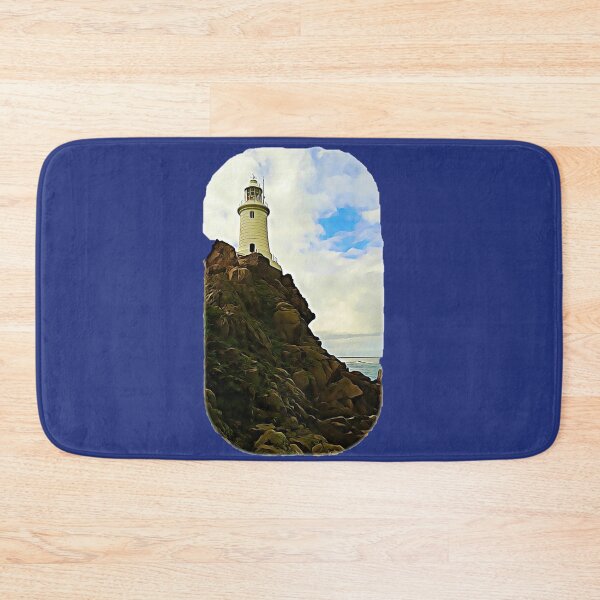 Item preview, Corbiere lighthouse perched on the Jersey coast designed and sold by DAscroft.