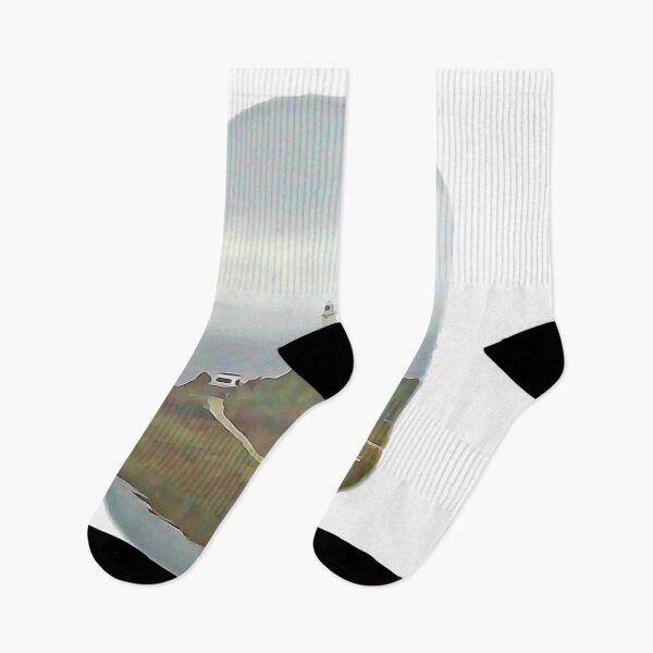 Item preview, Shrouded in cloud: Corbiere lighthouse on the Jersey coast designed and sold by DAscroft.