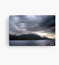 Heavy Clouds Canvas Print