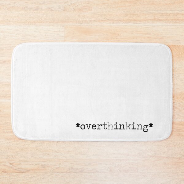Item preview, *Overthinking* designed and sold by Arts-n-Giggles.