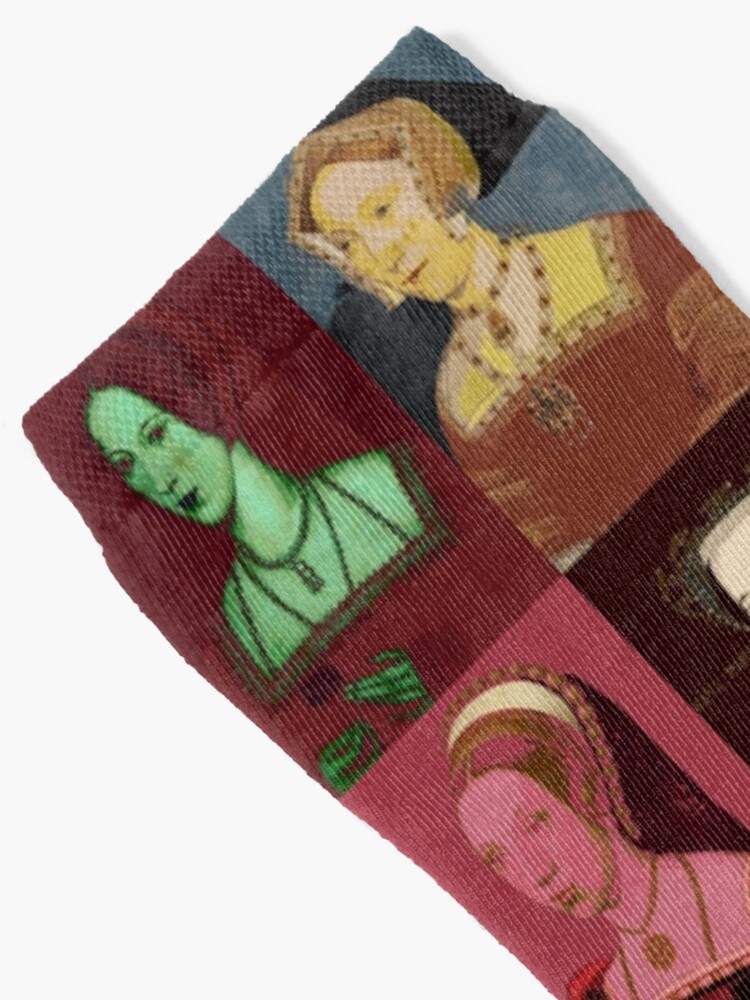 Alternate view of Six Wives of Henry VIII Socks