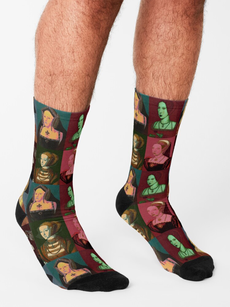 Alternate view of Six Wives of Henry VIII Socks