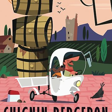 Artwork thumbnail, Chignin Bergeron poster by GAGodel