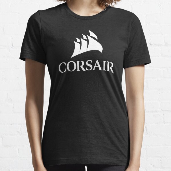 Corsair PC Component Logo White Essential T-Shirt