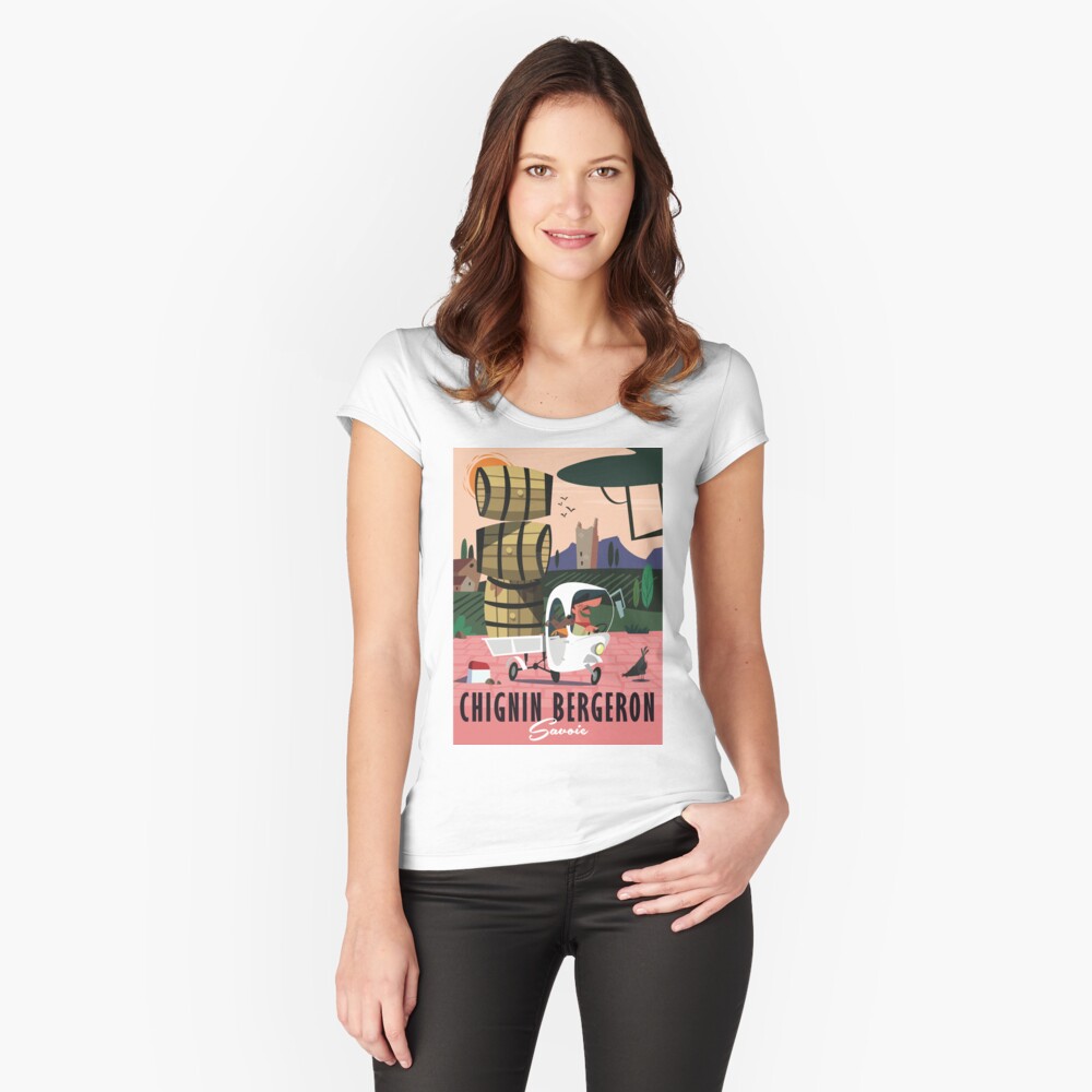 Item preview, Fitted Scoop T-Shirt designed and sold by GAGodel.