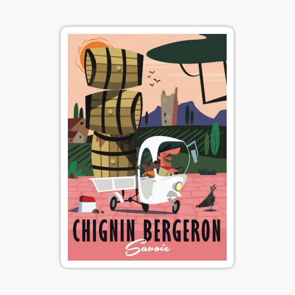 Item preview, Chignin Bergeron poster designed and sold by GAGodel.
