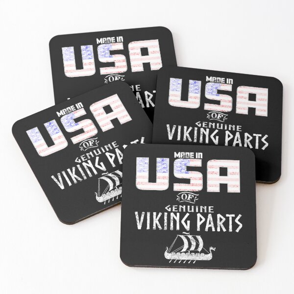 Item preview, Made in the USA of Genuine Viking Parts Viking Ship White designed and sold by funnytshirtemp.