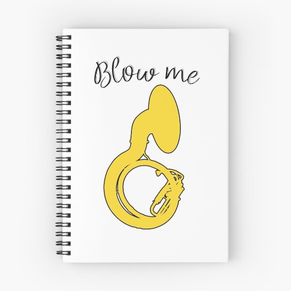 Item preview, Sousaphone - BLOW ME - Funny Sousaphone Gift, marching band, brass band designed and sold by HEJAshirts.