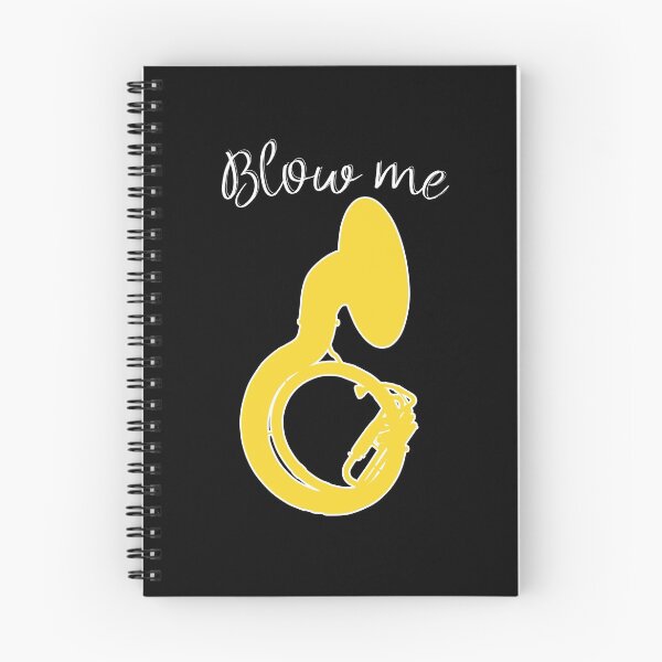 Item preview, Sousaphone - BLOW ME - Funny Sousaphone Gift, marching band, brass band designed and sold by HEJAshirts.