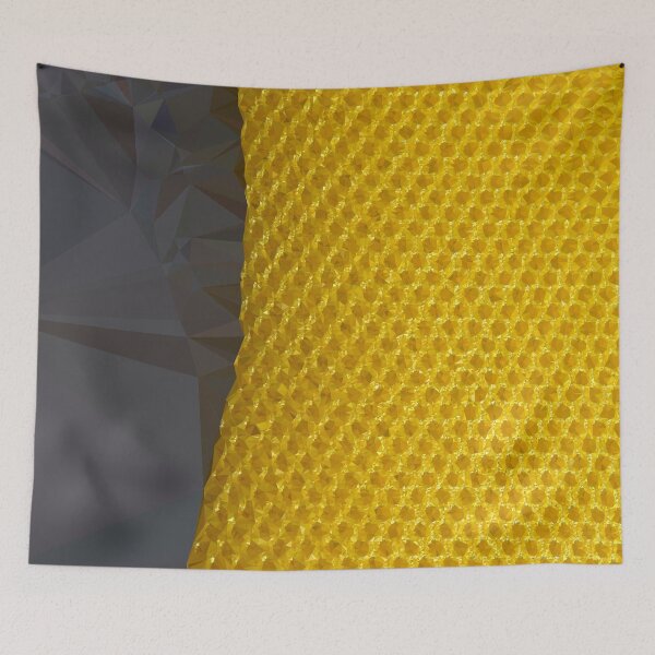 Item preview, YELLOW ABSTRACT no1 designed and sold by EDDESIGNFORFUN.