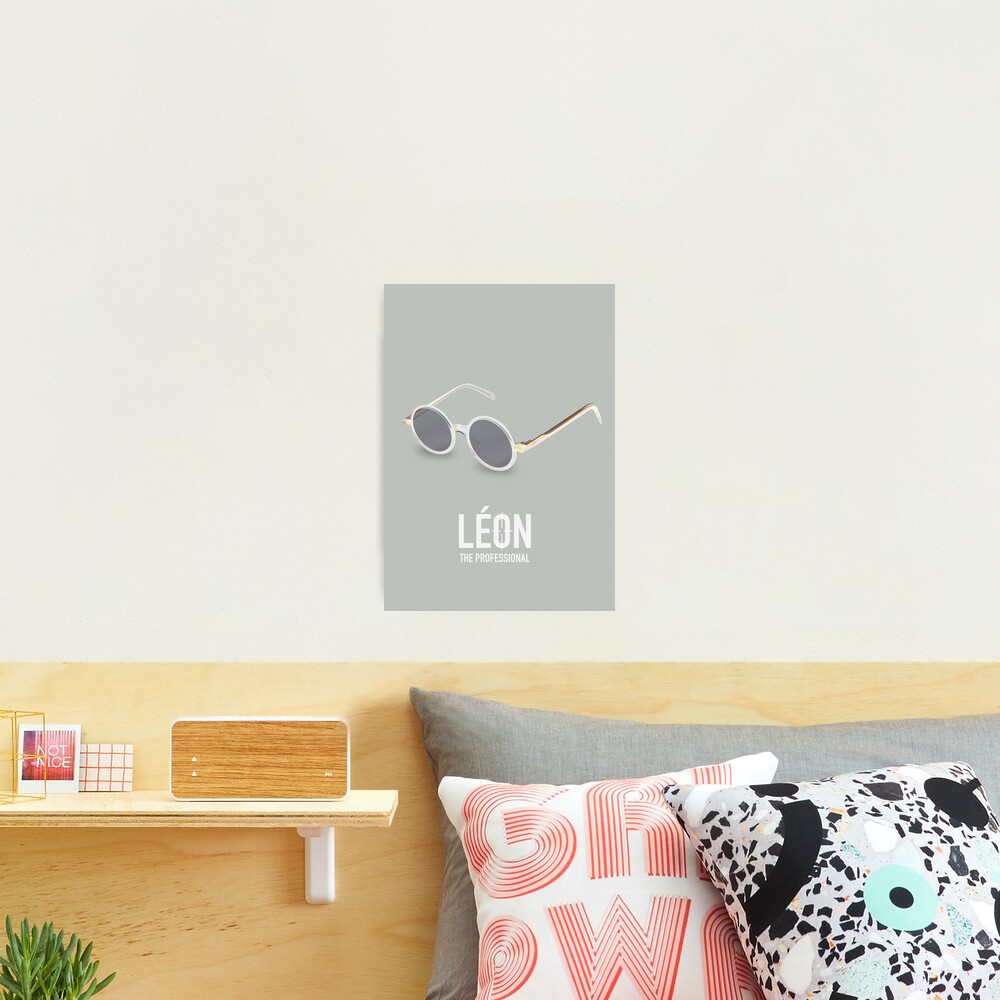 Leon: The Professional - Alternative Movie Poster Photographic Print