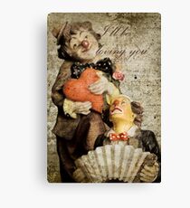 I'll be loving you ... Canvas Print