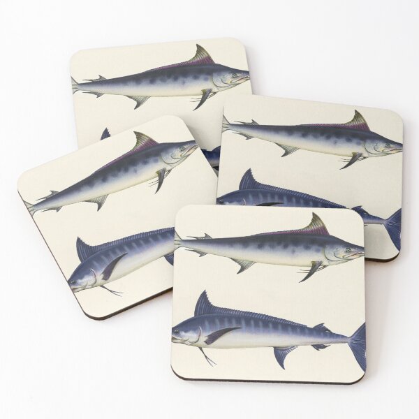 Item preview, Black marlin (Istiompax marlina) and Blue marlin (Makaira ampla) designed and sold by anmm.