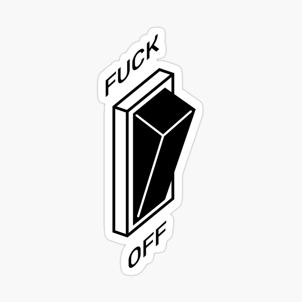 Fuck Off Tattoo Wall Art for Sale  Redbubble