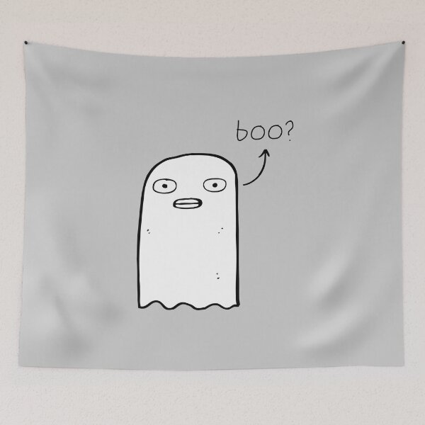 Item preview, Awkward Ghost Boo Spooky Autumn Quote October Motivational Inspirational Love Cute Funny Gift Sarcastic Happy Fun Witty designed and sold by EpsilonEridani.