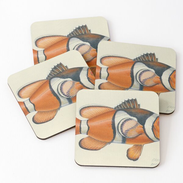 Item preview, Orange Anemone Fish / Clown Fish designed and sold by anmm.