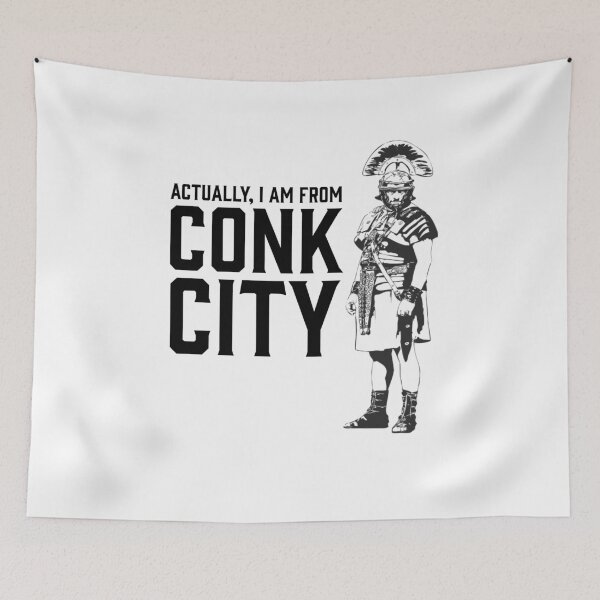 Item preview, Actually, I am from Conk City designed and sold by MandWthings.