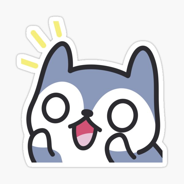 Wolfmuse OMGwolf Sticker