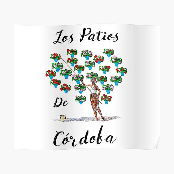 Courtyards of Córdoba Poster