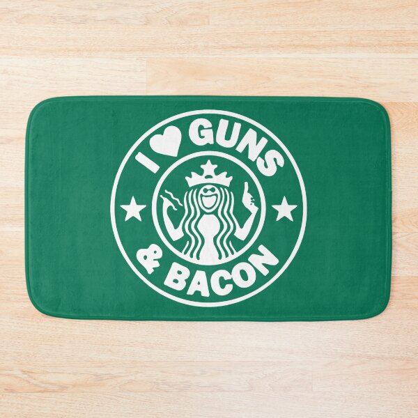 Item preview, I Love Guns and Bacon (White) designed and sold by TheLastStand.