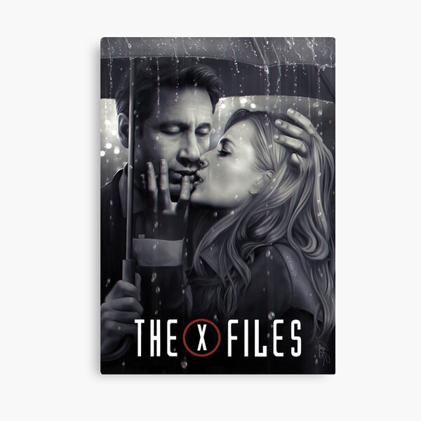 Item preview, Mulder & Scully: Kiss under the rain designed and sold by Chimerart.