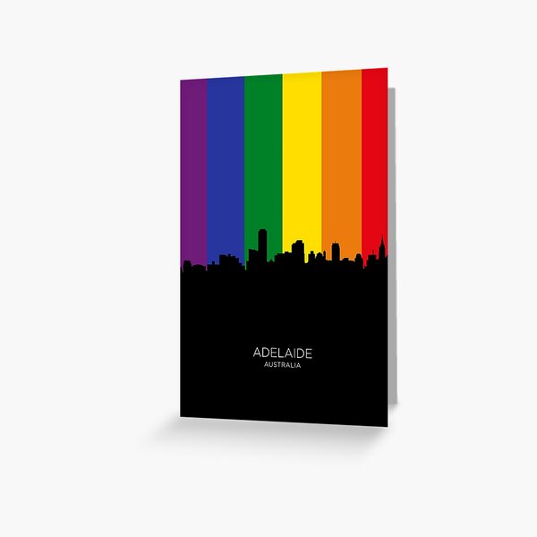 Item preview, Adelaide Australia Skyline designed and sold by ArtPrints.