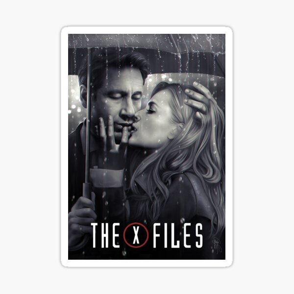 Item preview, Mulder & Scully: Kiss under the rain designed and sold by Chimerart.