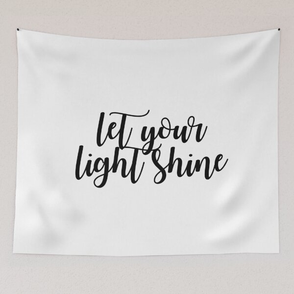 Item preview, LET YOUR LIGHT SHINE designed and sold by christikdesigns.