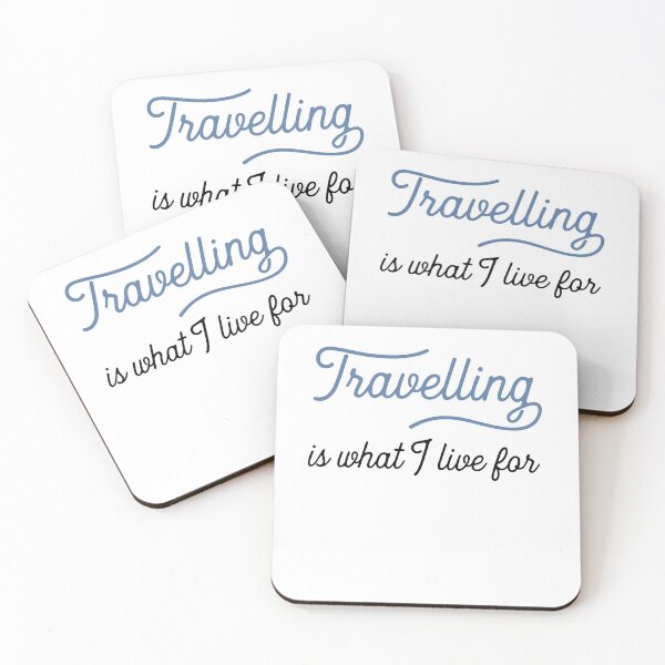 Artikelvorschau, traveling is what I live for entworfen und verkauft von Vectorqueen.