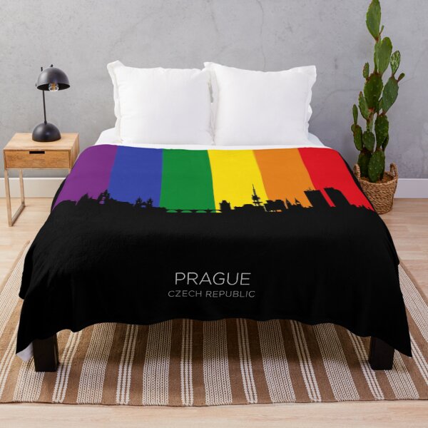 Item preview, Prague (Praha) Czech Republic Skyline designed and sold by ArtPrints.